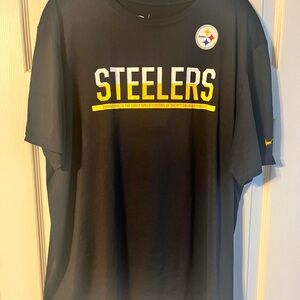 Steelers Black Nike Dri-fit T-Shirt